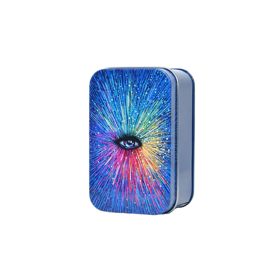 MINI PORTABLE TIN BOX PROTECTS YOUR CARDS