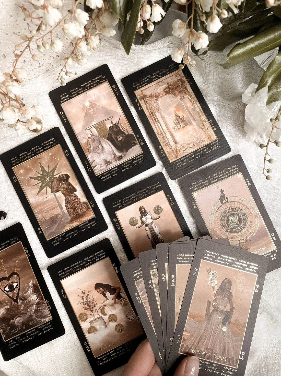 【未使用】Lucid Dreams Beginners Tarot Black Lucid Dreams Beginners Tarot • Black Eclipse {EDITION 4