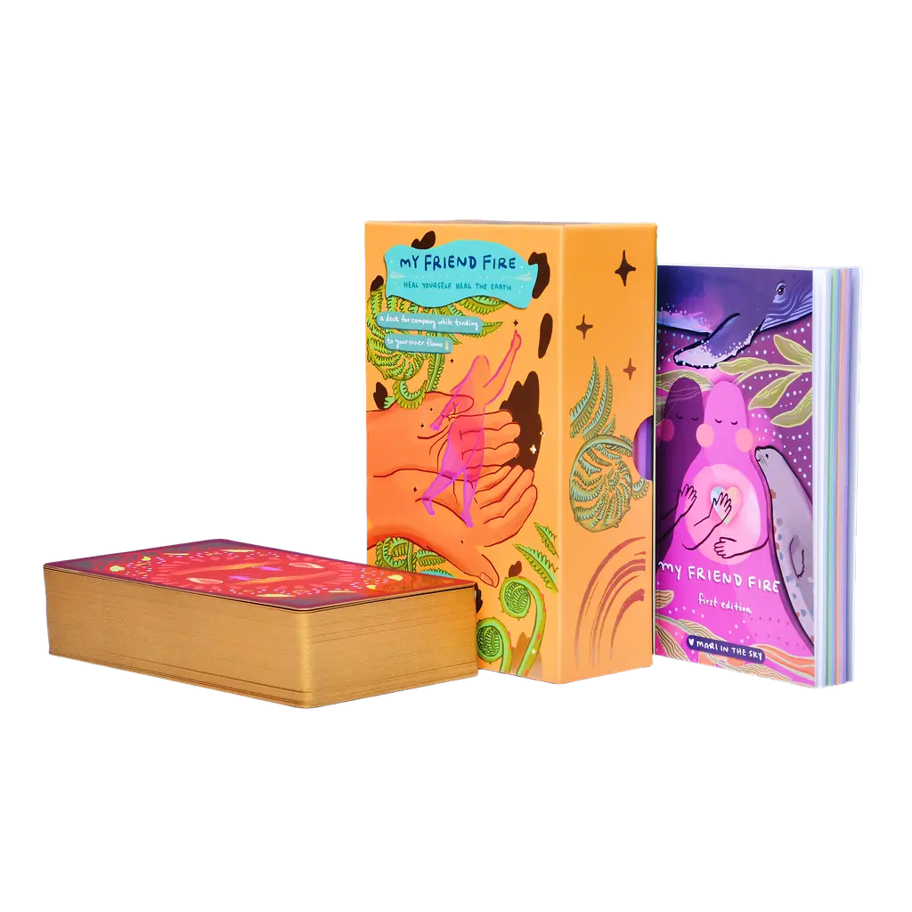 my friend fire oracle deck