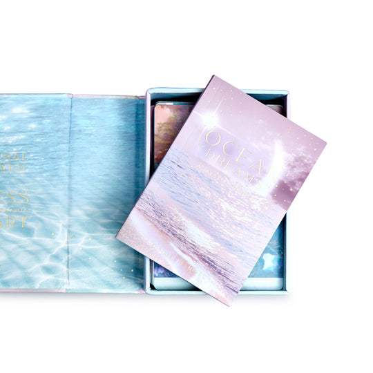 200 page guidebook for the ocean dreams oracle deck by danielle noel
