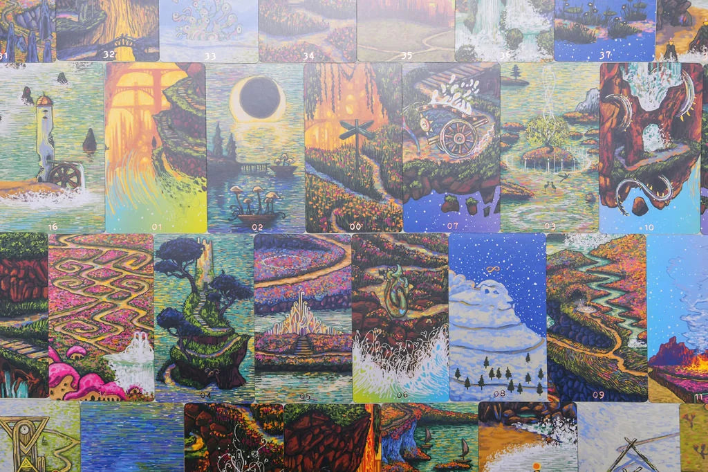 preview of the card from the oracle of many paths