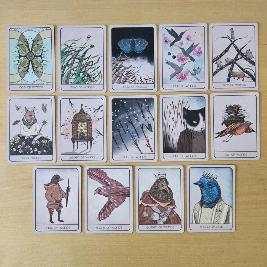 orenda tarot wands cards preview