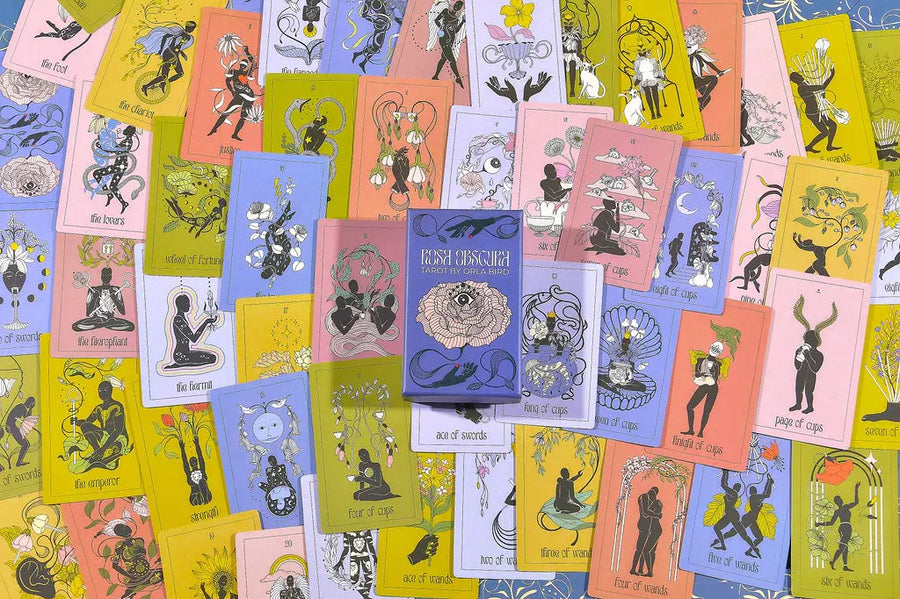 rosa obscura tarot deck | Orla Bird