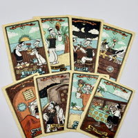 sailor arcana tarot deck and companion book