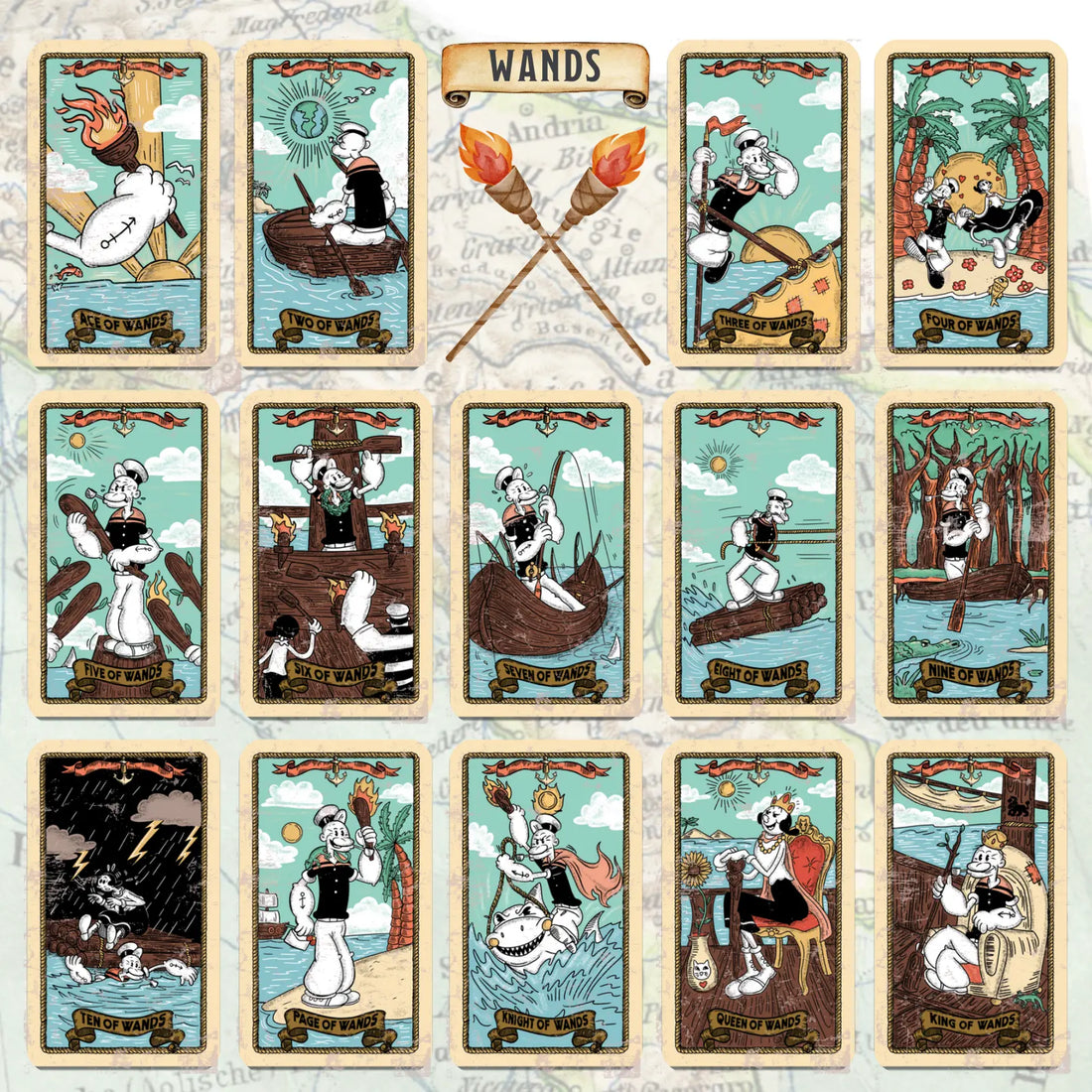 Sailor's Arcana Tarot {Deck + Book}