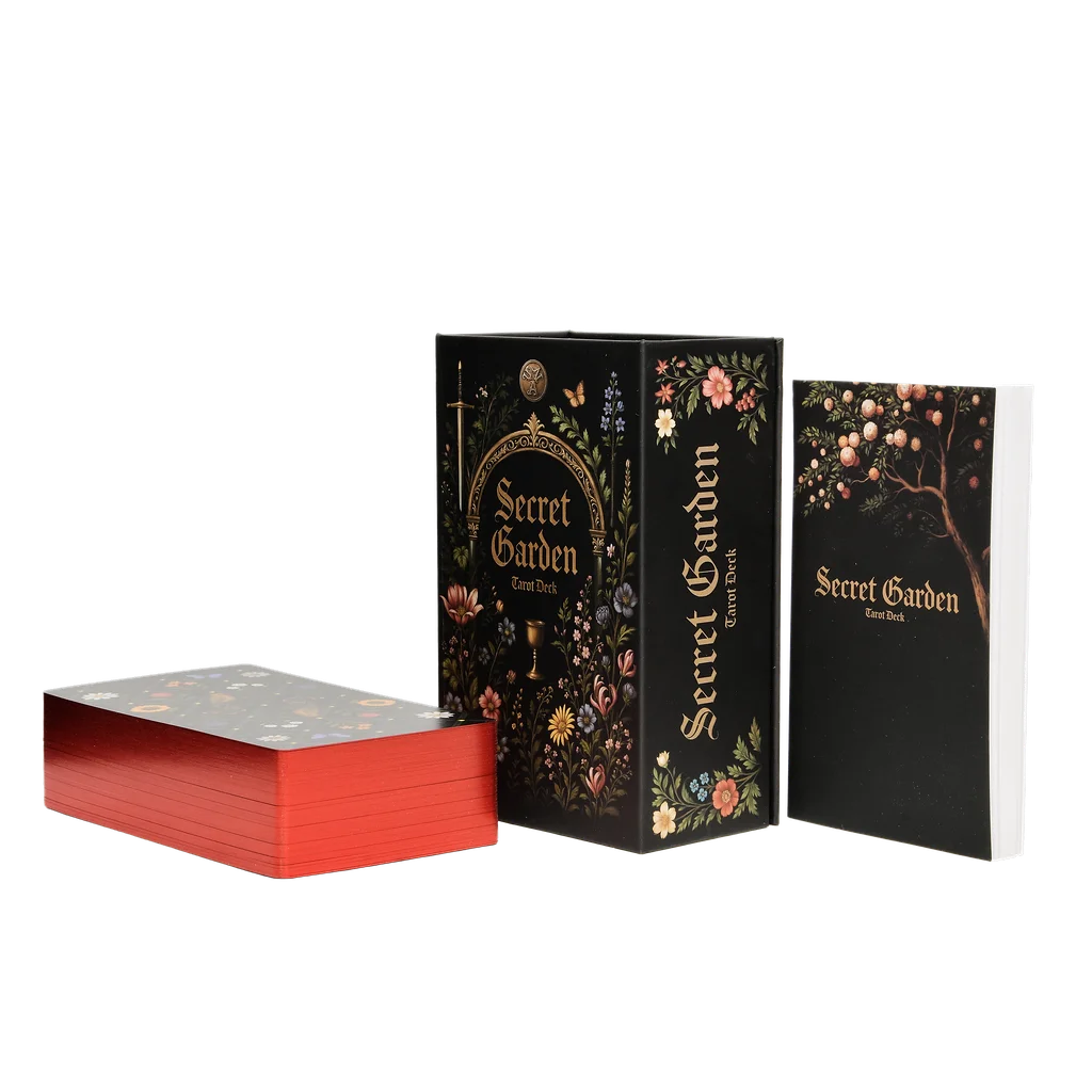 secret garden tarot deck by una is space