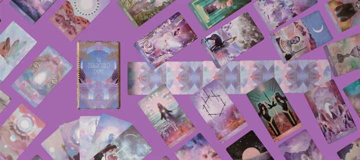 low shipping cost on beautiful indie tarot, oracle and affirmation decks