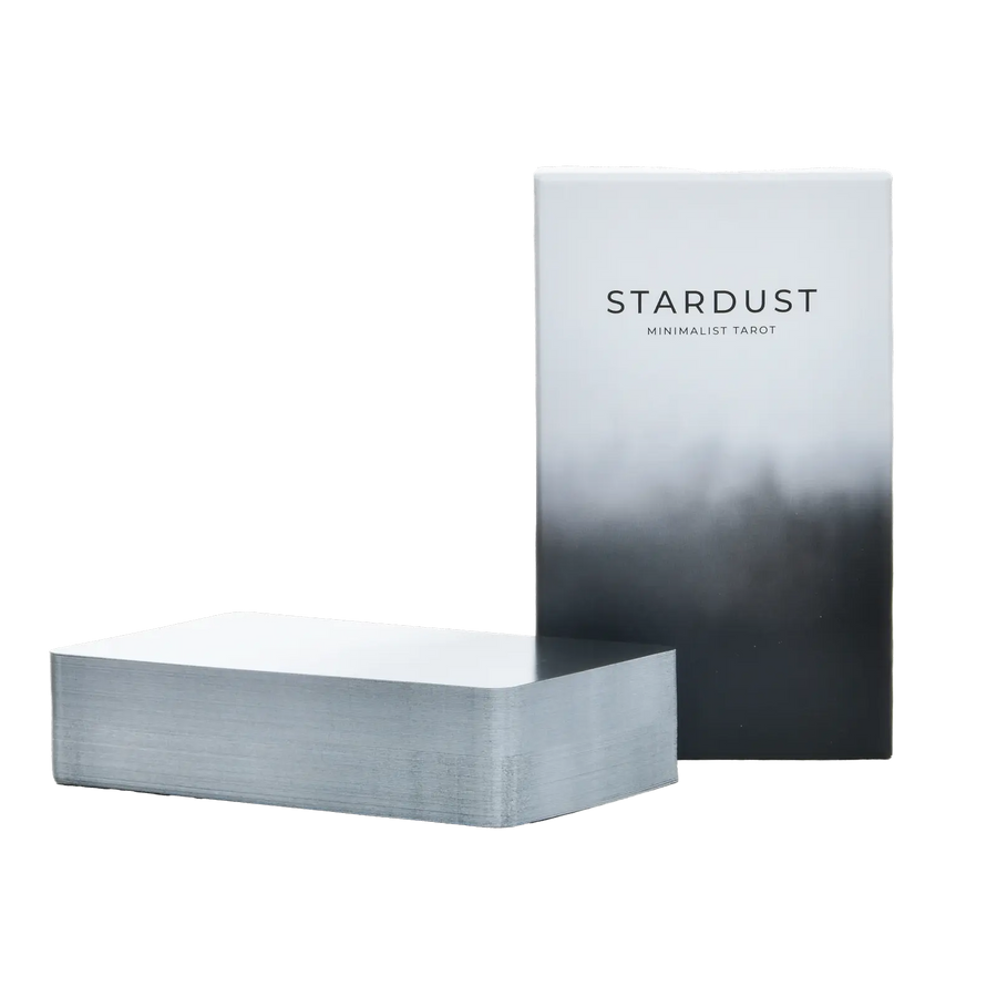 stardust minimalist tarot deck by space delirium