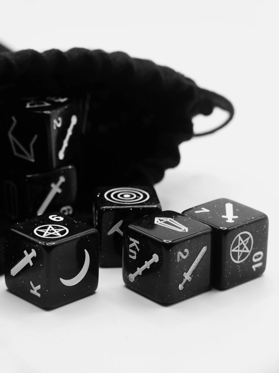 stardust tarot dice