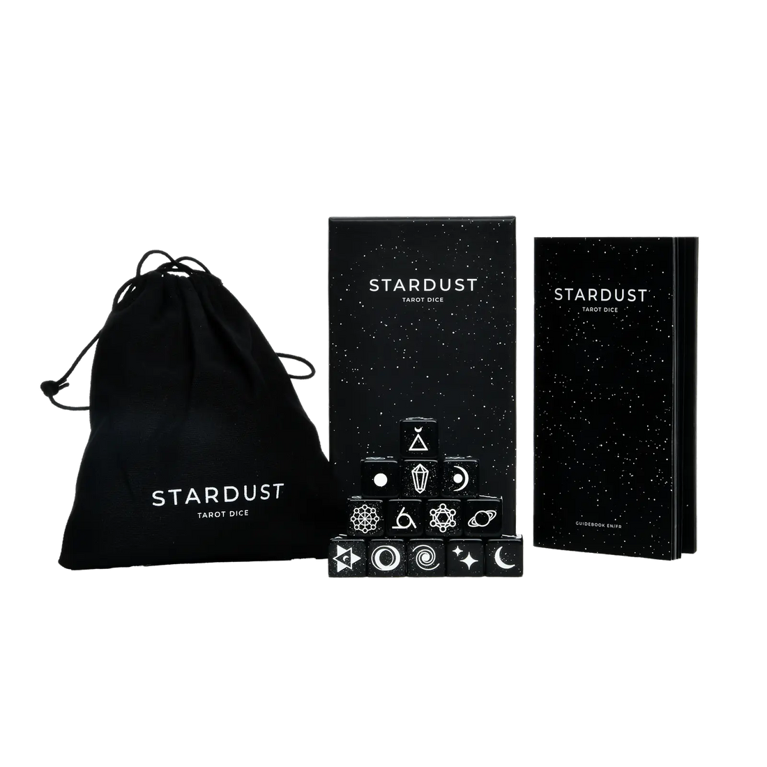 stardust tarot dice by space delirium
