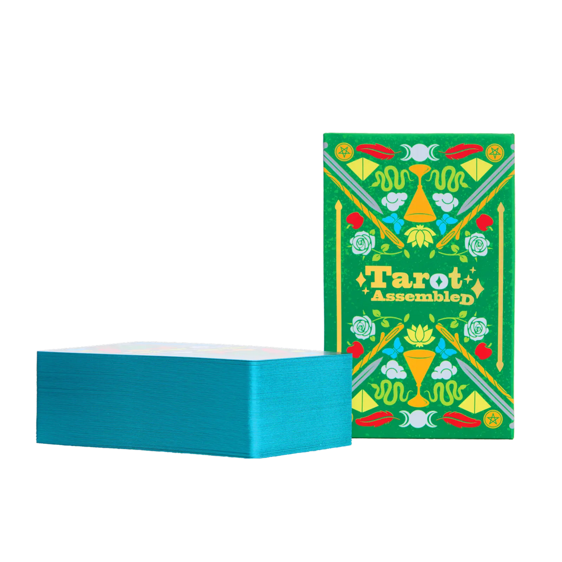 tarot assembled oracle deck | green box