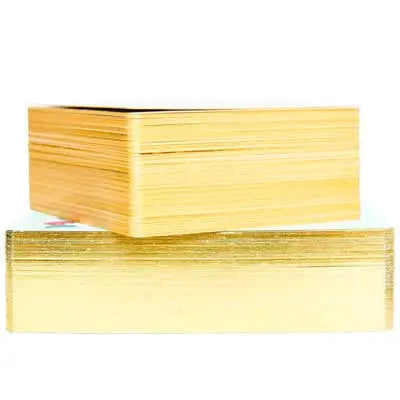 A GOLD EDGES ON EVERY CARD