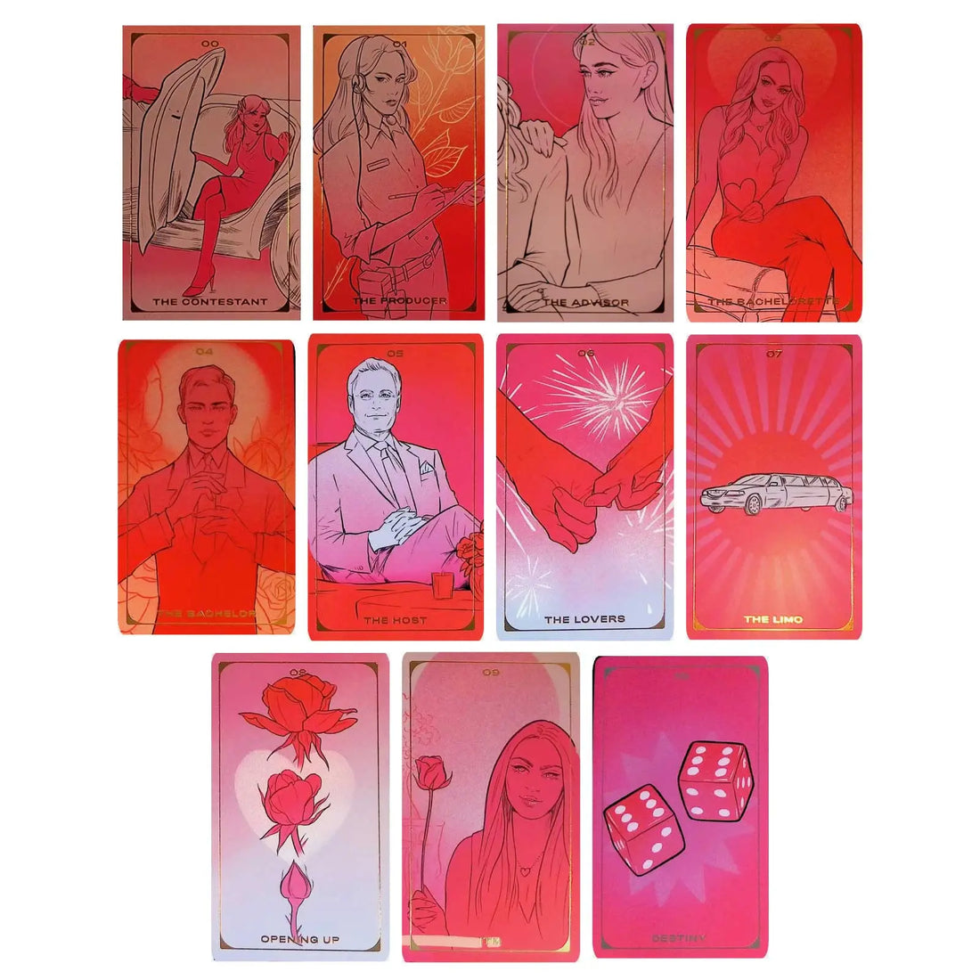 The Final Rose Tarot | Pink Tarot Deck – Tarot Stack The Final Rose Tarot | Pink Tarot Deck – Tarot Stack