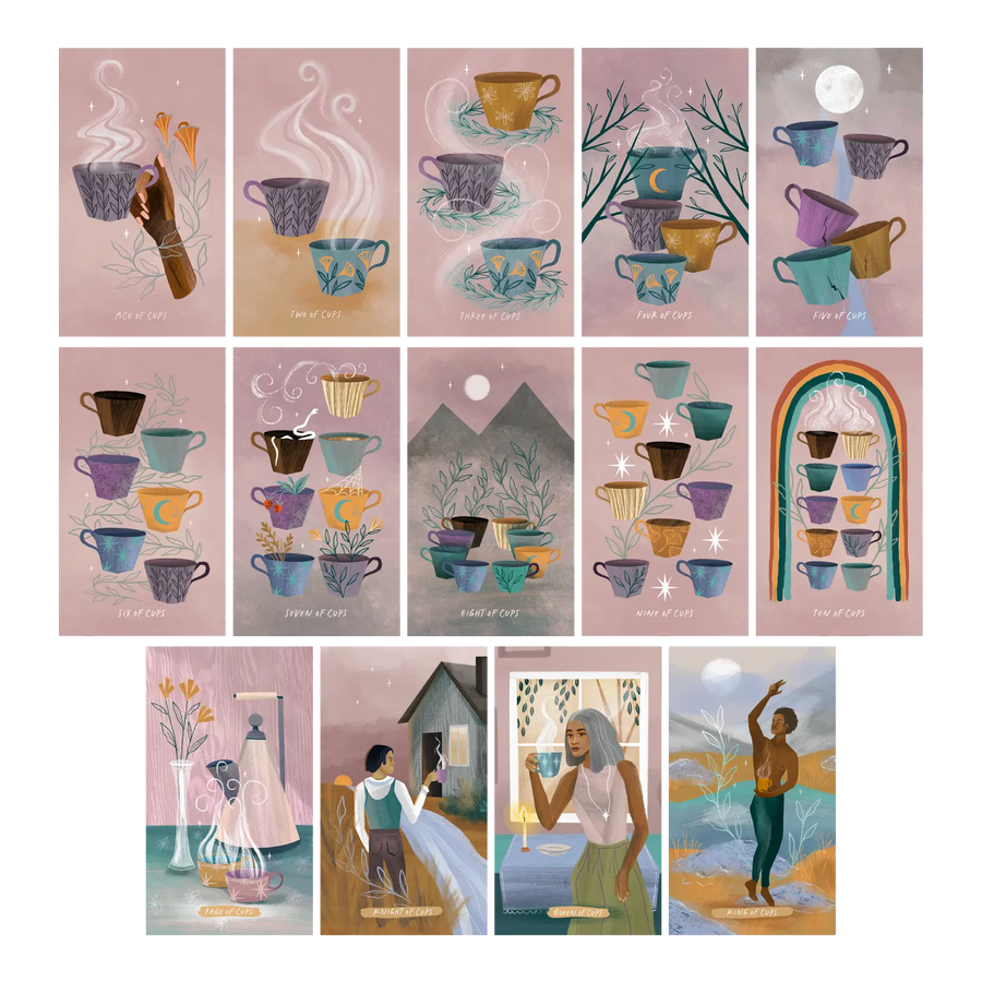 the lighted window tarot | cups