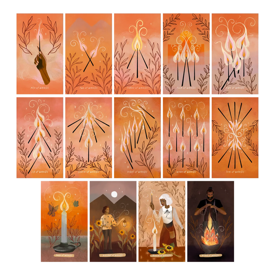 the lighted window tarot | wands