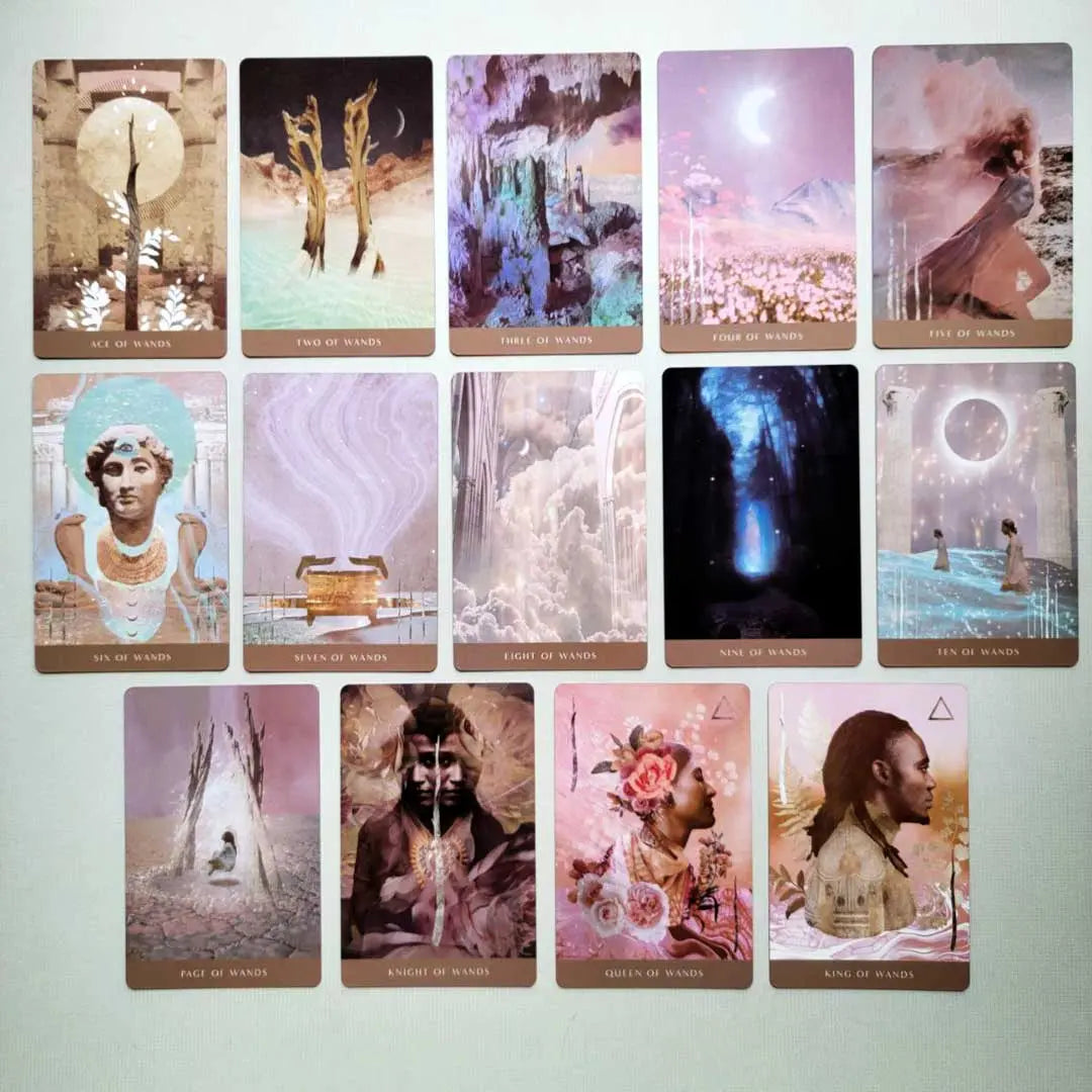 moonchild tarot shadow work edition all wands cards