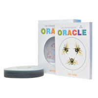Transparent Oracle deck including cards guidebook and box