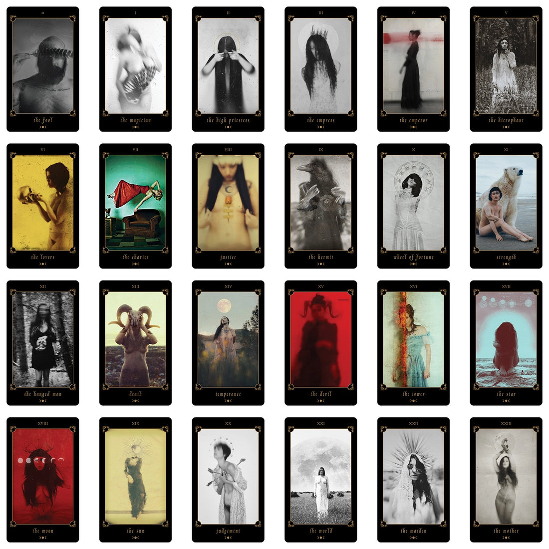witches tarot major arcana cards preview