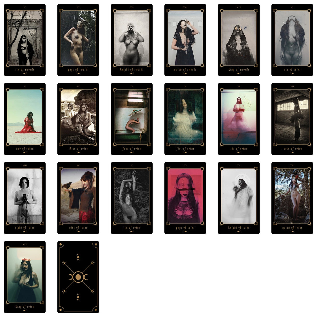 witches tarot swords cards preview