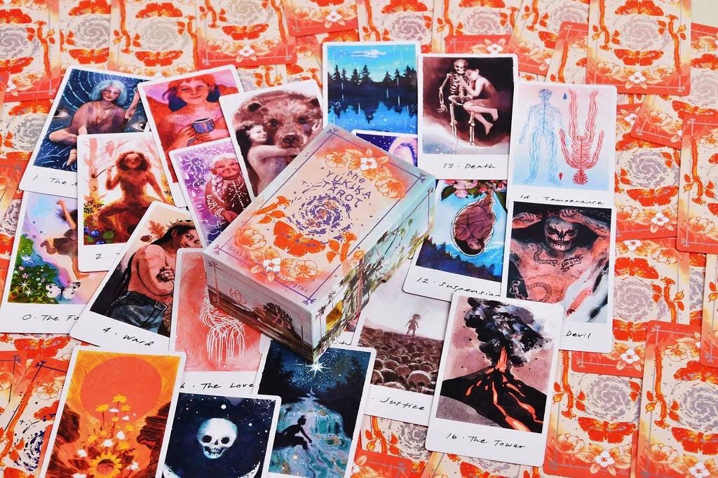 yukika tarot deck cards and box