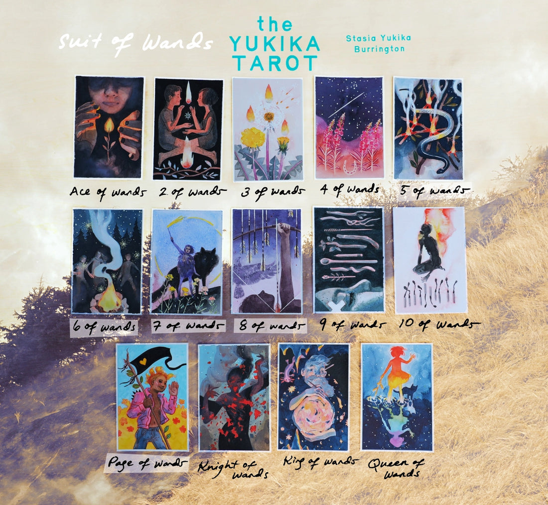 yukika tarot wands