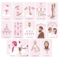 the gentle heart tarot cups minor arcana cards