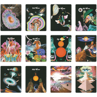 twelve house cards of celestial bodies oracle deck by Devany Amber Wolfe (SERPENTFIRE)