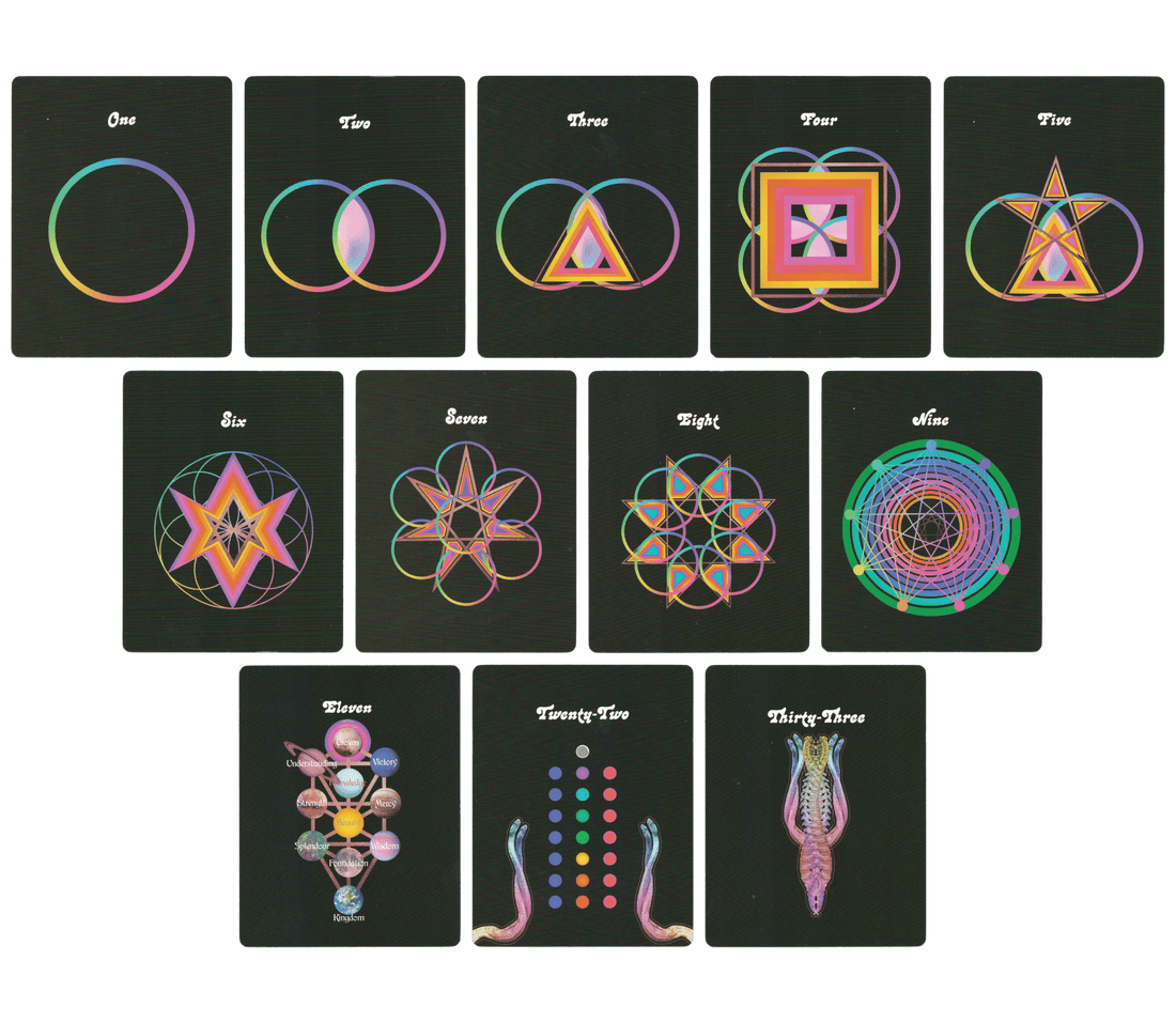 numerology cards of celestial bodies oracle deck by Devany Amber Wolfe (SERPENTFIRE)