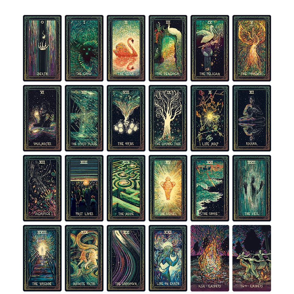 cosma visions oracle cards | all majors