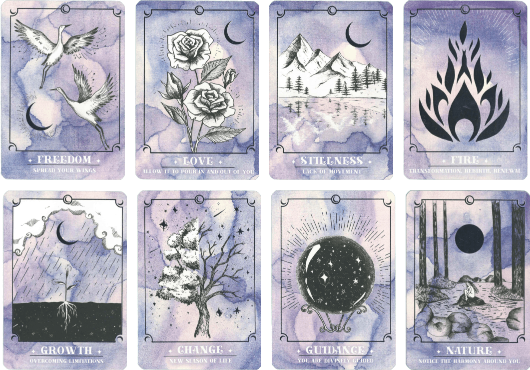 cosmic guidance oracle deck meaning cards by Annie Tarasova (DreamyMoons)