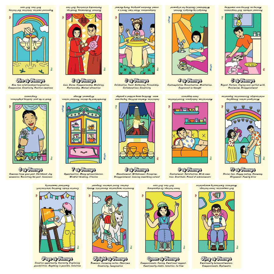 family heirloom tarot cups | beginner tarot cards deck