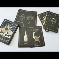 Unboxing of the Affirmation cards by Dreamymoons. Walkthrough of all the contents of the box and placing the box, guidebook and stack of cards next to each other in the end.