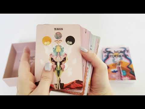 she wolfe tarot fourth edition deck box by devany amber wolfe (SERPENTFIRE) unboxing and walkthrough