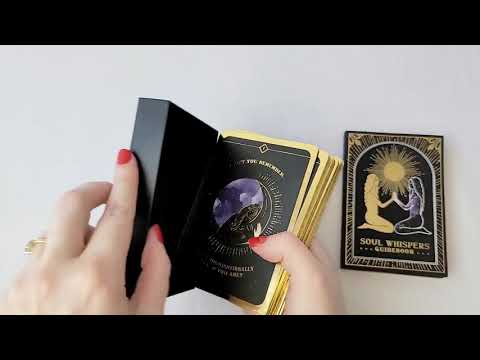 Soul whispers card deck by DreamyMoons unboxing and walkthrough