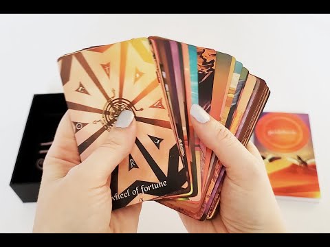 serpentfire tarot Final seventh edition deck box by Devany Amber Wolfe (SERPENTFIRE) unboxing and walkthrough