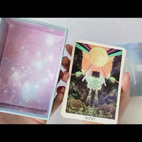 the starchild tarot classic deck box by Danielle Noel (Starseed design Inc.) unboxing and flip-through of contents