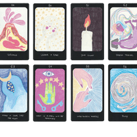 iris oracle deck cards forty nine to fifty six by artist Mary Evans (Spirit Speak)