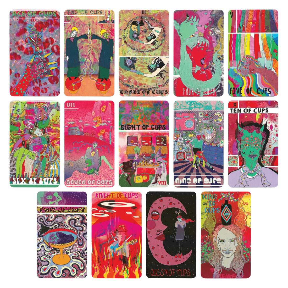 mars power tarot minor arcana cups