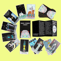 moon power tarot 2.0 deck contents and guidebook by Charlie Quintero and Camille Smooch (Sick Sad Girls)