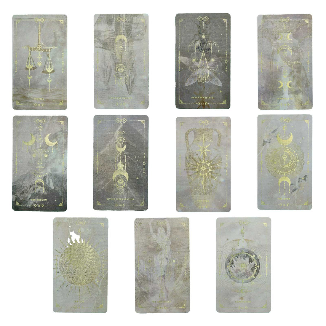 mystic dreams advanced tarot | major arcana cards 11 to 21