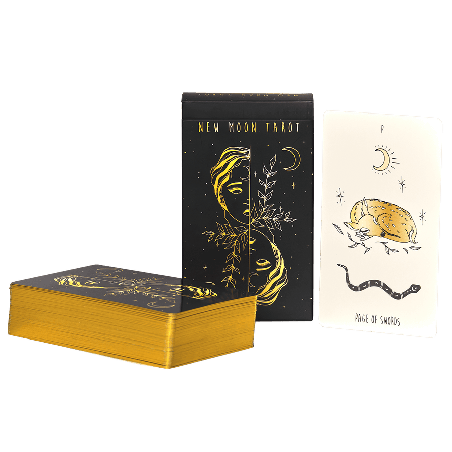 New Moon Tarot Deck by Melina Lamourex