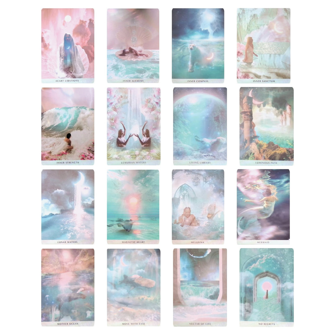 ocean dreams oracle cards 17 to 32