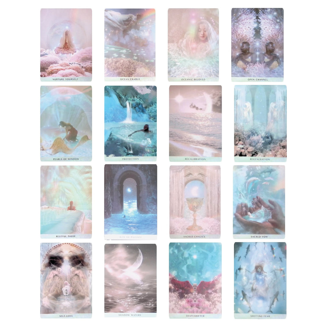 ocean dreams oracle cards 33 to 48