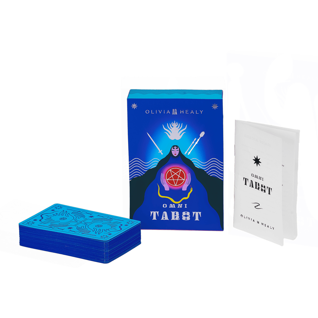 omni tarot deck with booklet for keywords | ideal for advanced tarot readers