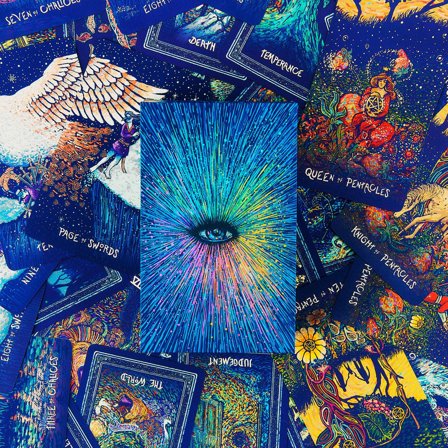 Prisma Visions Tarot Deck by James R. Eads | Free Shipping – Tarot Stack