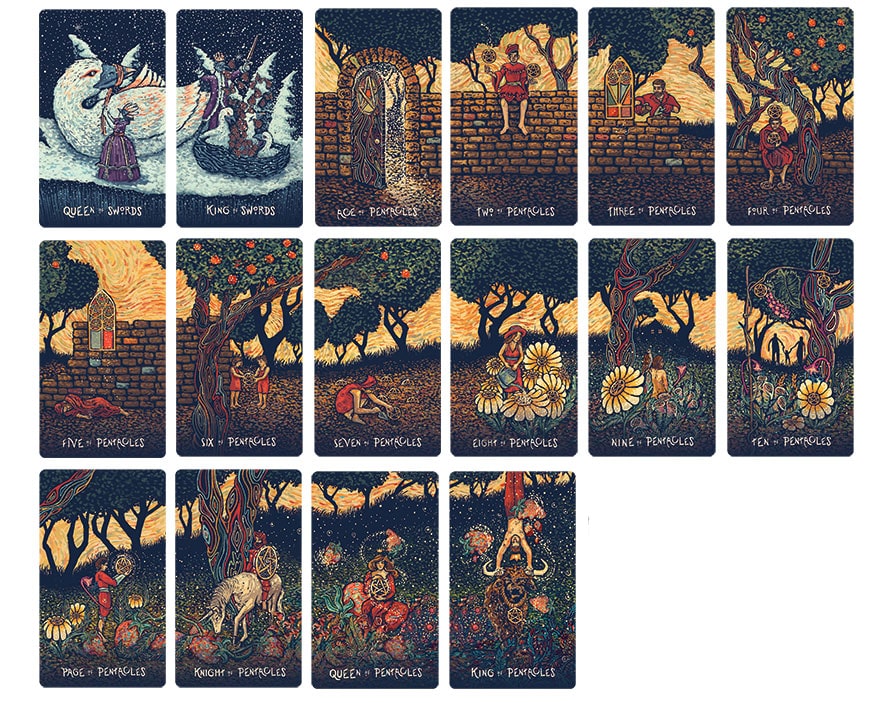 Prisma Visions Tarot Deck by James R. Eads | Free Shipping – Tarot Stack