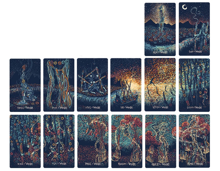 Prisma Visions Tarot Deck by James R. Eads | Free Shipping – Tarot Stack
