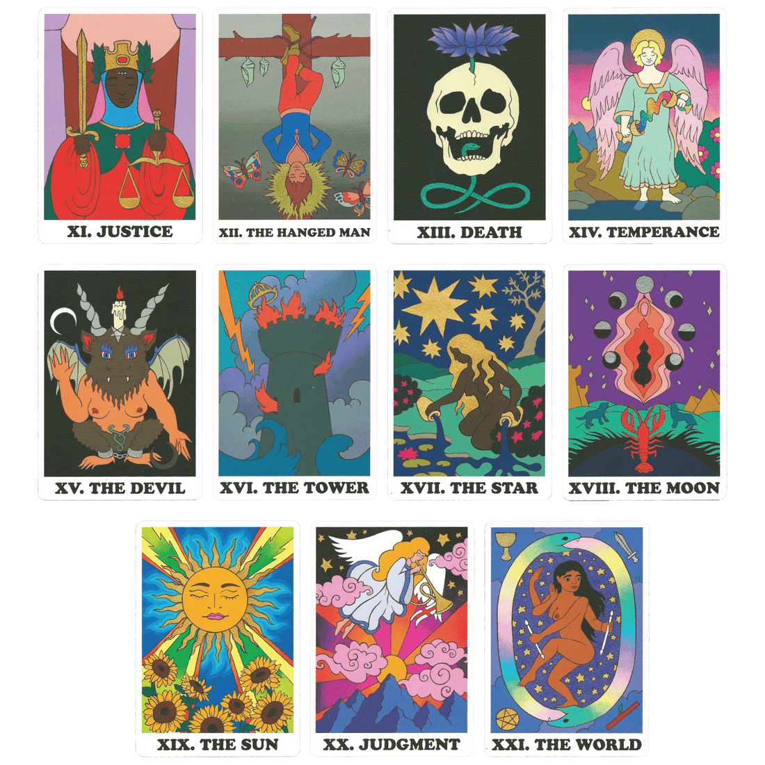 Rainbow Tarot by Rachel Rosenkoetter | Shipping – Tarot