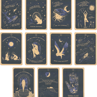 soul whispers oracle deck cards from twenty three to thirty three by Annie Tarasova (DreamyMoons)