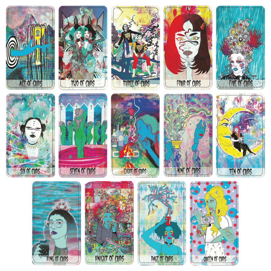 star power tarot deck cups minor arcana